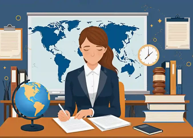 devenir avocat en droit international